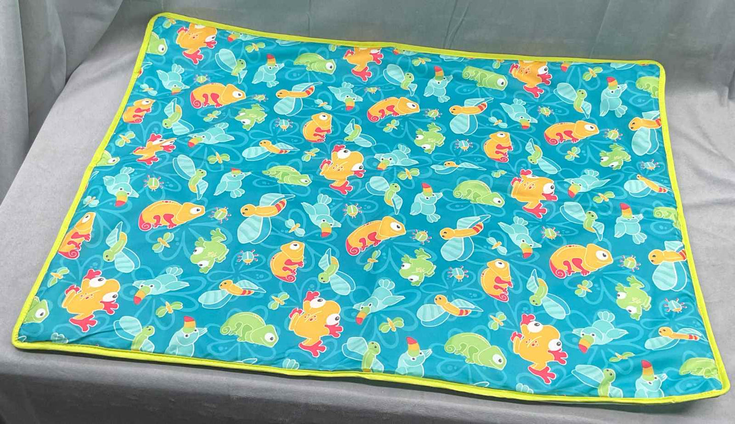 Evenflo Life Amazon Jungle Triple Exersaucer Replacement Part Play Mat Frog