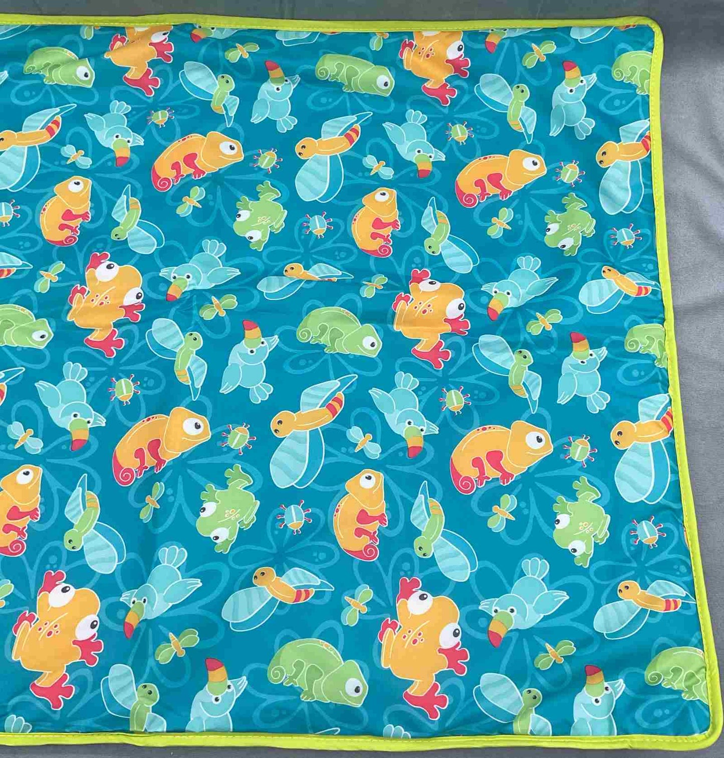Evenflo Life Amazon Jungle Triple Exersaucer Replacement Part Play Mat Frog