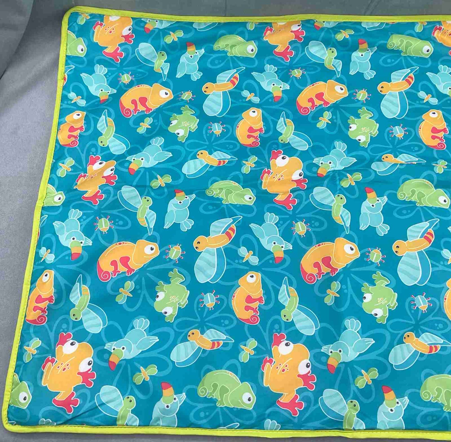 Evenflo Life Amazon Jungle Triple Exersaucer Replacement Part Play Mat Frog