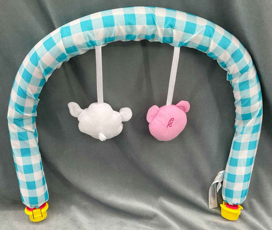 Evenflo ExerSaucer Moovin Groovin Replacement Part Only Fabric Toy Arch Sheep