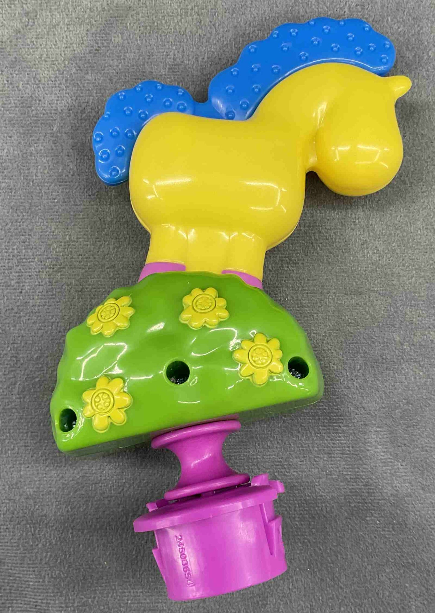 Evenflo ExerSaucer Moovin Groovin Replacement Part Only Toy Horse Flowers