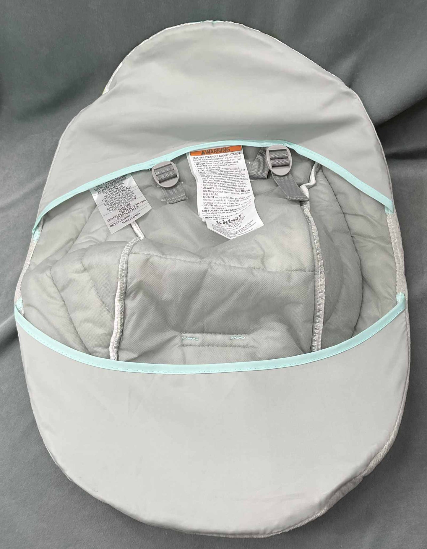 Ingenuity Swing N Go Portable Baby Replacement Fabric Seat Cover Hugs Hoots