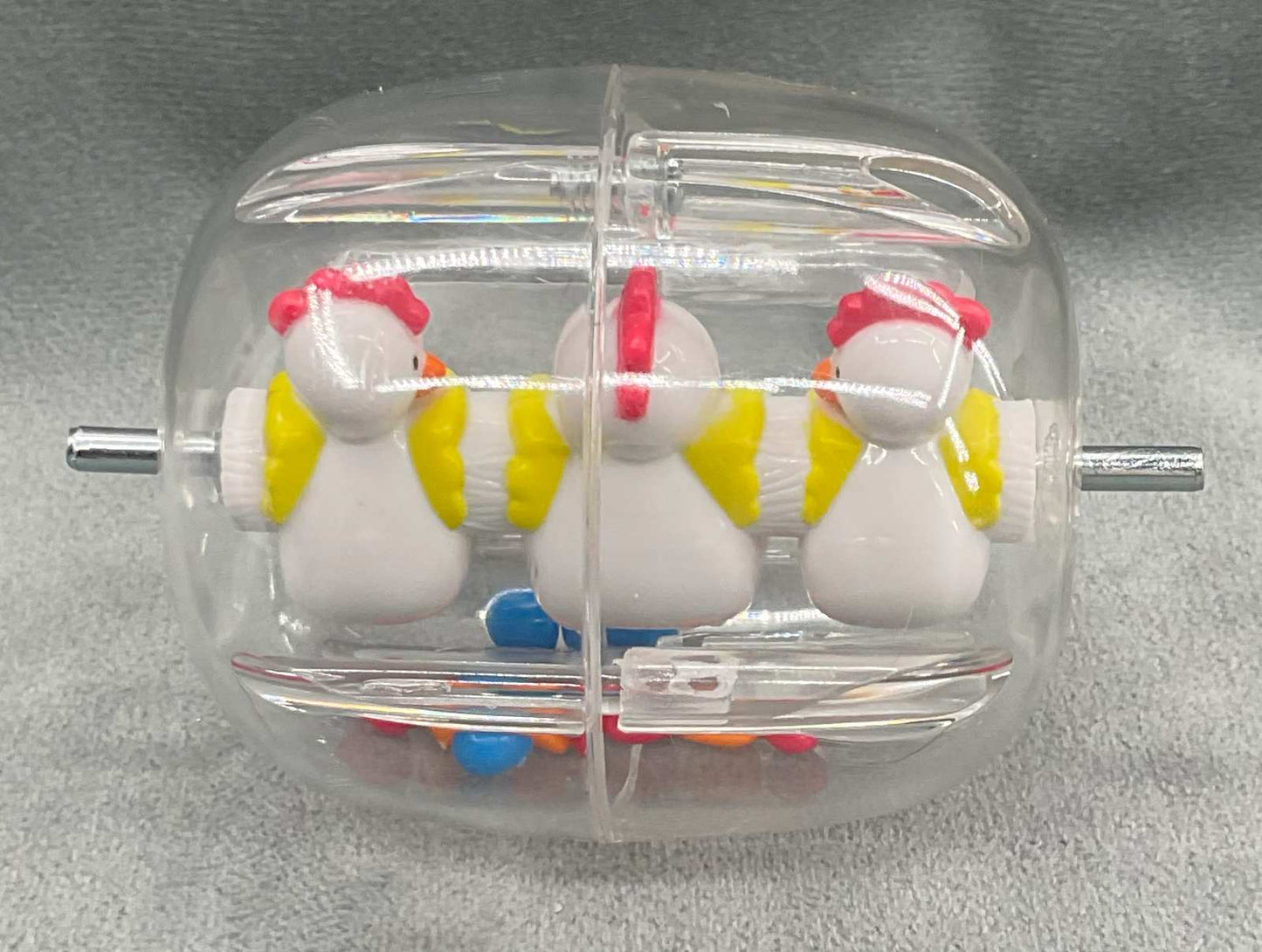 Evenflo ExerSaucer Moovin Groovin Replacement Part Only Toy Spinner Chicken Toy