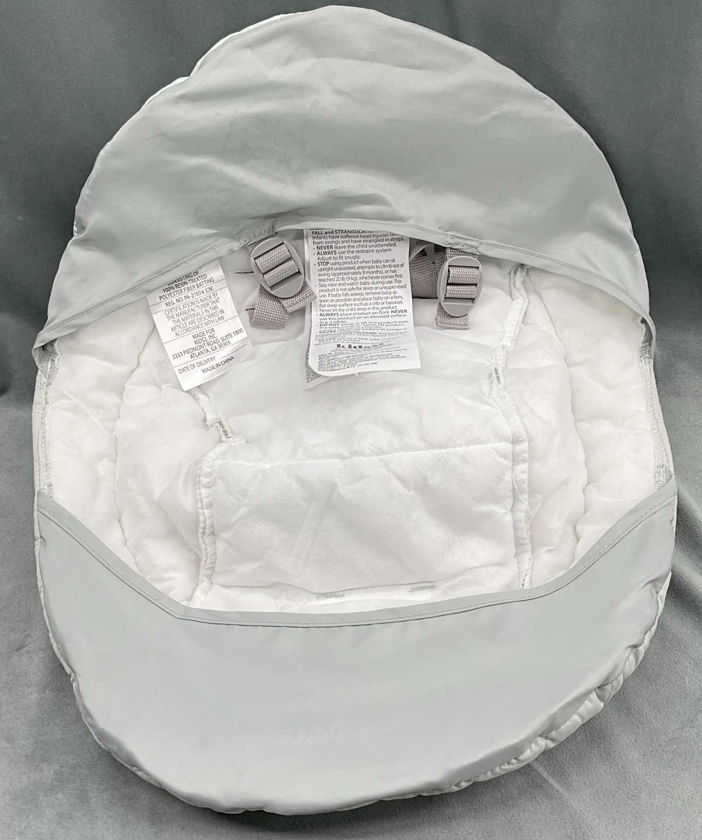 Ingenuity Cozy Spot Swing n Go Portable Swing Replacement Fabric Seat Chair Cover