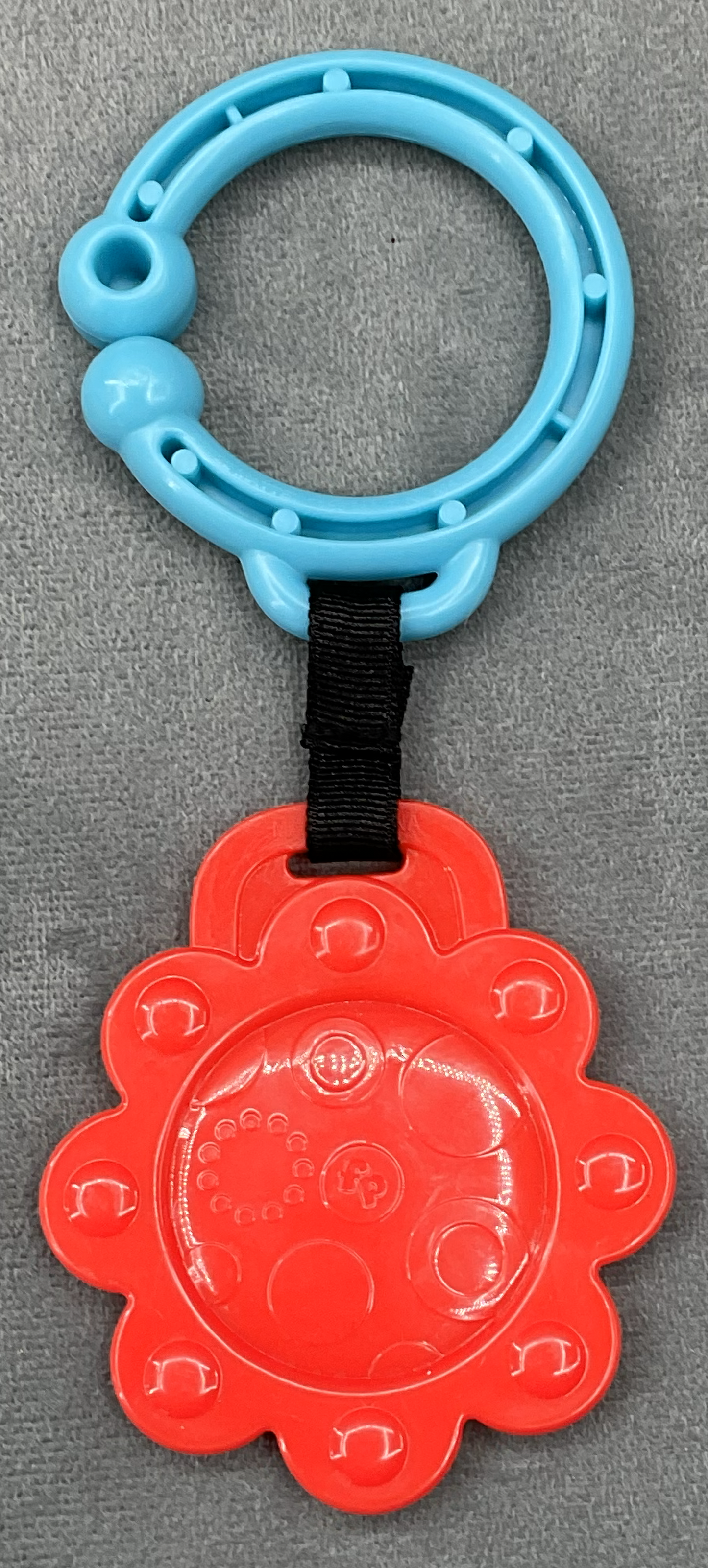 Fisher Price Sit Me Up Floor Seat Panda Paws Replacement Part Red Teether Hook