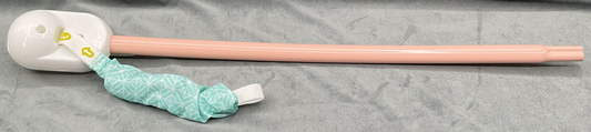 Fisher Price Blooming Fun Jumperoo Replacement Part Pink Pole With Spring Open Top