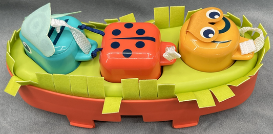 Fisher Price Sit Stand Activity Center Play Safari Replacement Sensory Shapes Bugs Toy