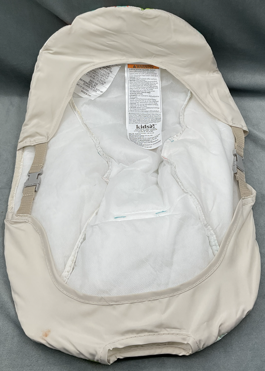 Bright Starts Happy Safari Vibrating Soothing Bouncer Chair Replacement Fabric Seat Cover