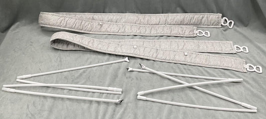 Peanutshell Play Mat Gym Safari Replacement Part Fabric Arch with Forms