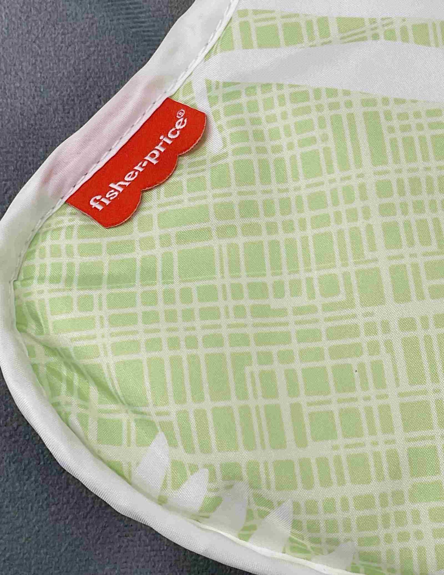 Fisher Price Sit Me Up Floor Seat Snow Leopard Replacement Part Fabric Cover