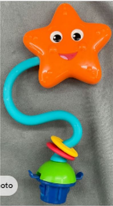 Baby Einstein Neptune Ocean Discovery Jumper Replacement Orange Star Fish Mirror Toy