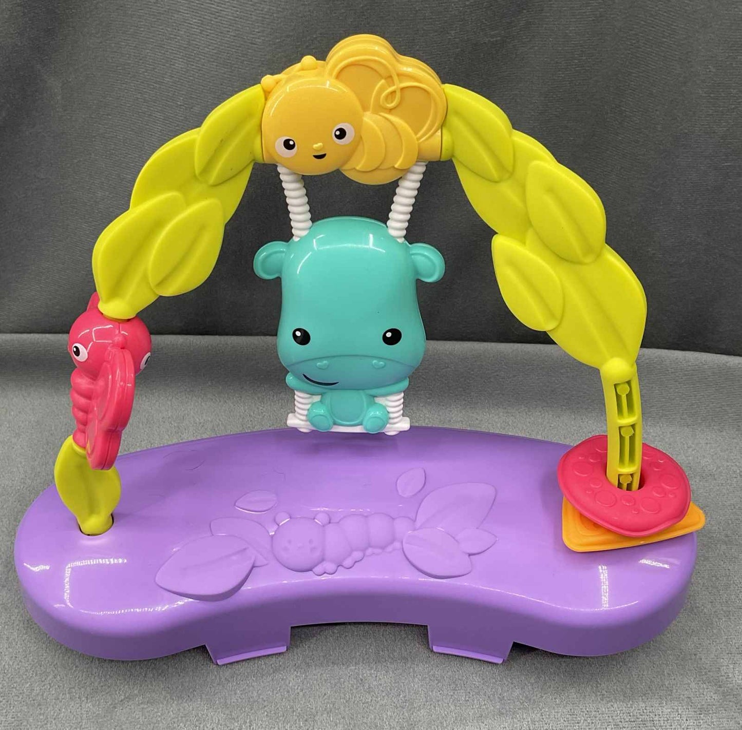 Fisher-Price Pink Petals Jumperoo Replacement Swinging Hippo Toy