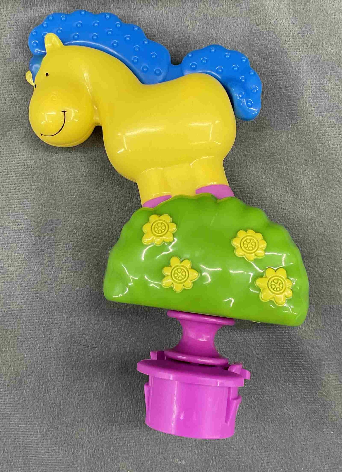 Evenflo ExerSaucer Moovin Groovin Replacement Part Only Toy Horse Flowers
