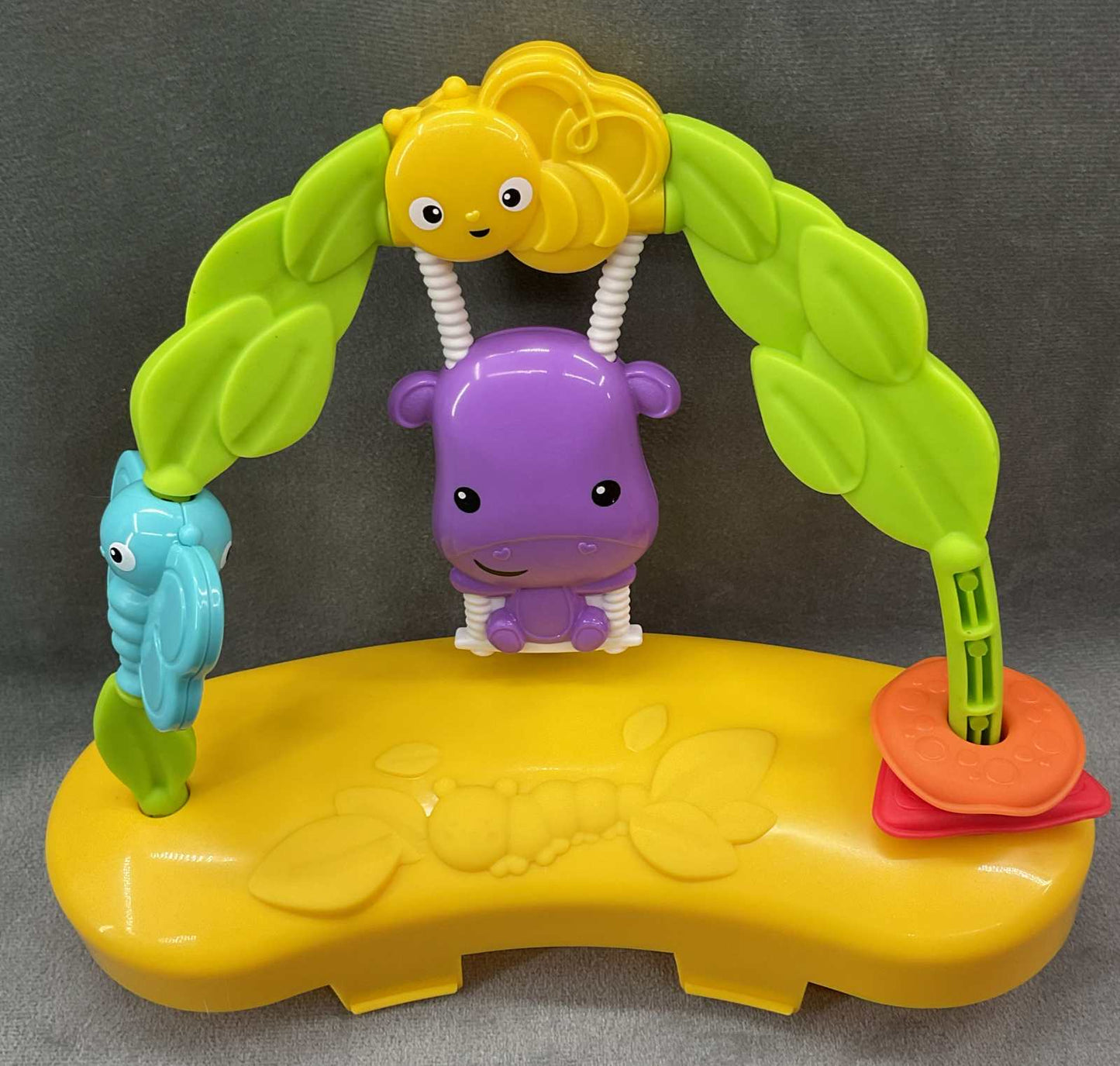 Fisher Price Roarin' Rainforest Jumperoo Replacement Part Swinging Hippo Toy