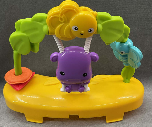 Fisher Price Roarin' Rainforest Jumperoo Replacement Part Swinging Hippo Toy