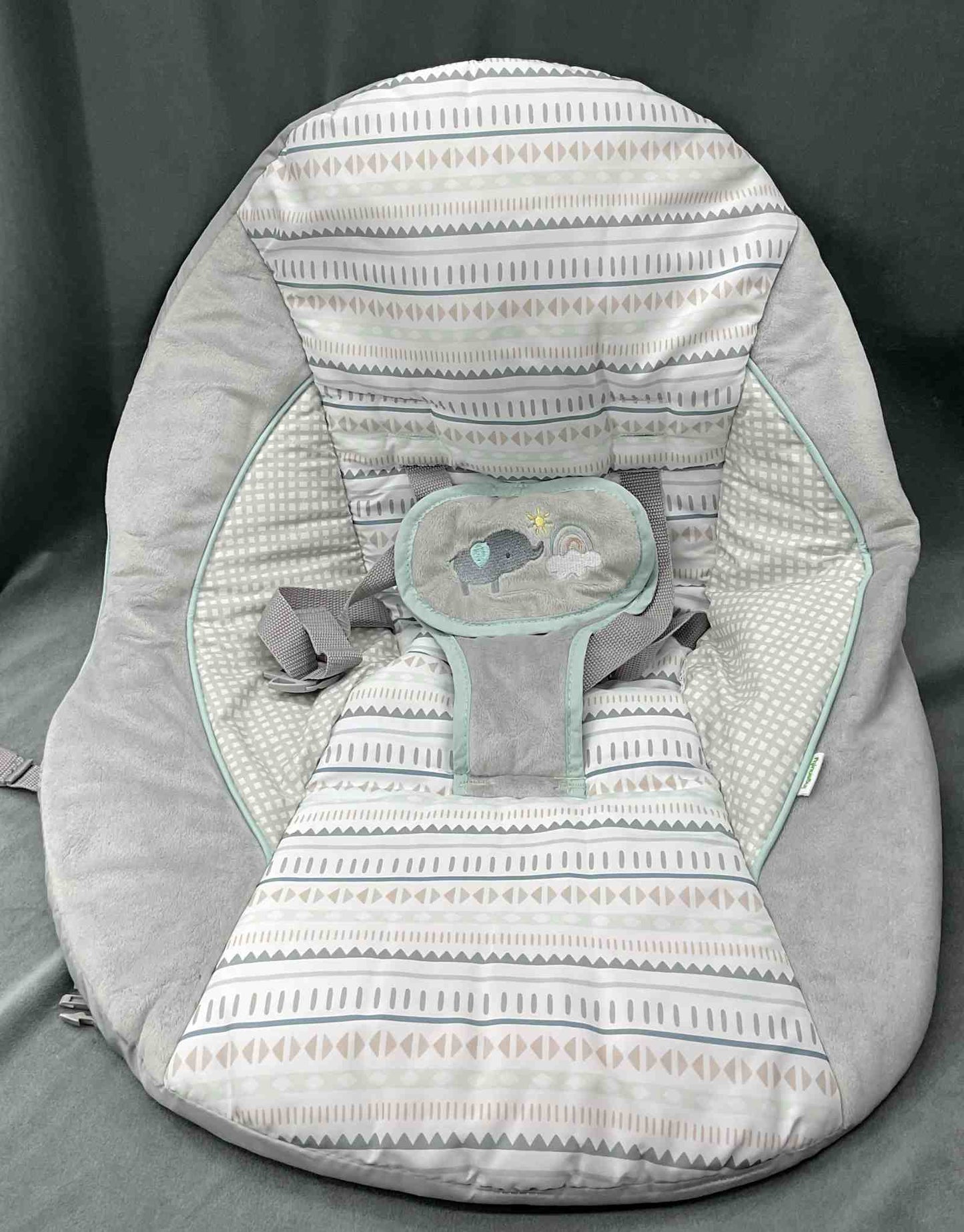 Ingenuity InLighten Baby Swing Van Elephant Replacement Part Fabric Seat Cover