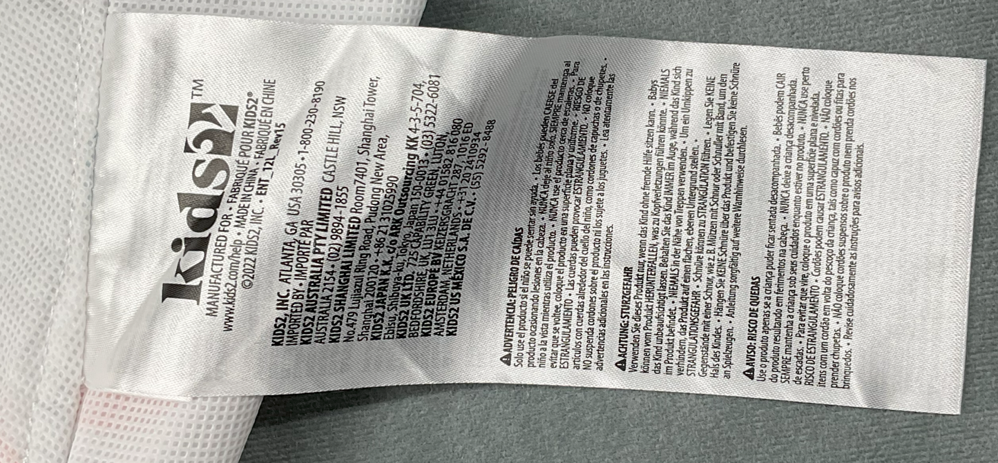 Baby Einstein Around We Grow Activity Center Replacement Part Fabric Seat Cover