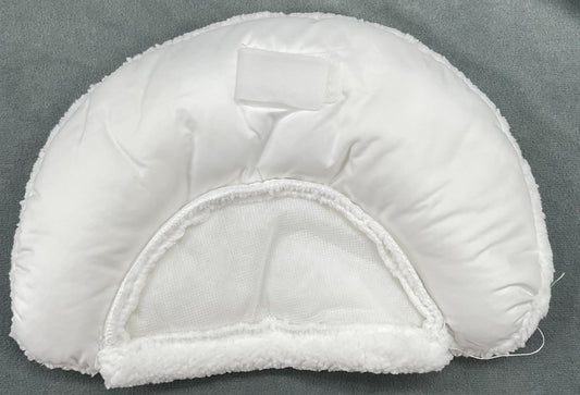 Ingenuity Keep Cozy Baby Bouncer Replacement White Plush Head Support