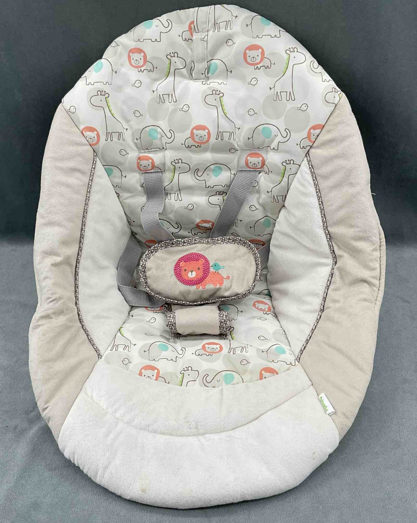 Ingenuity Compact Swing Cozy Kingdom Replacement Part Fabric Seat Cover