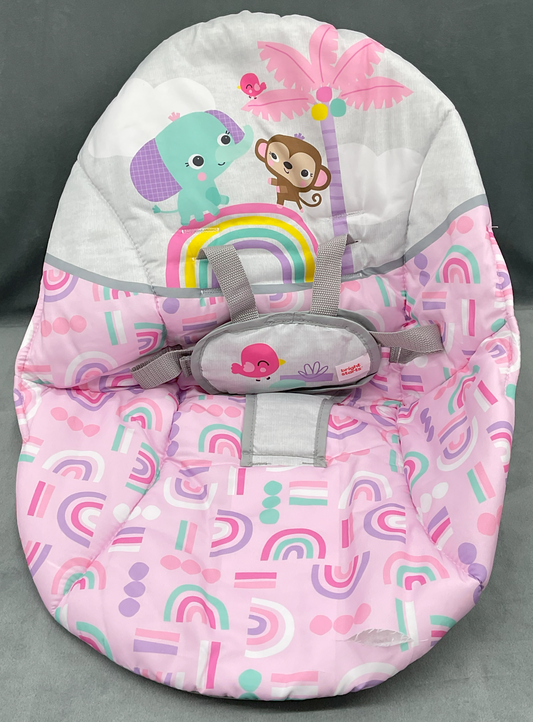 Bright Starts Baby Swing Pink Paradise Replacement Fabric Seat Cover