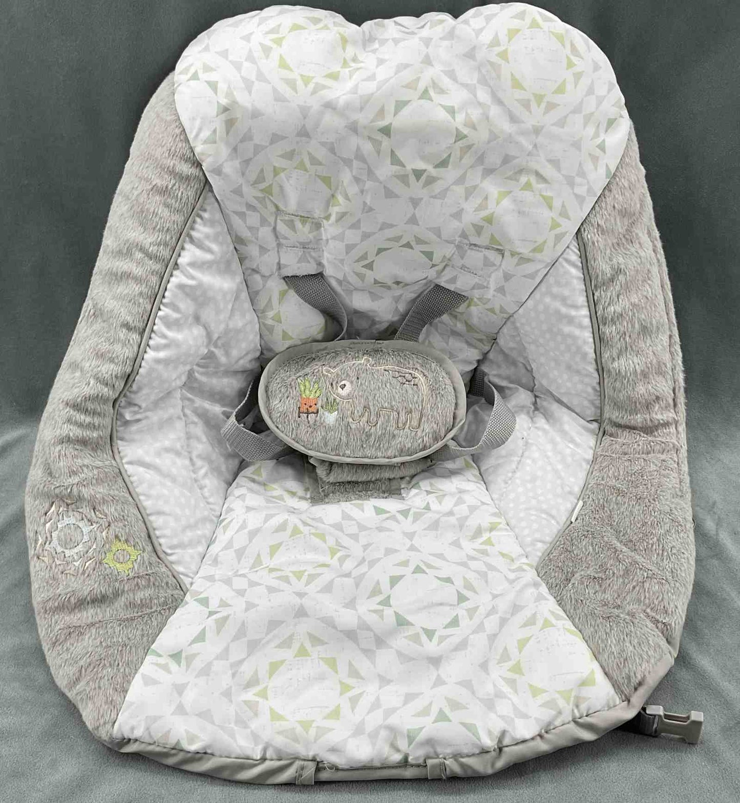 Ingenuity Inlighten Baby Bouncer Seat Nate Replacement Fabric Seat Cover
