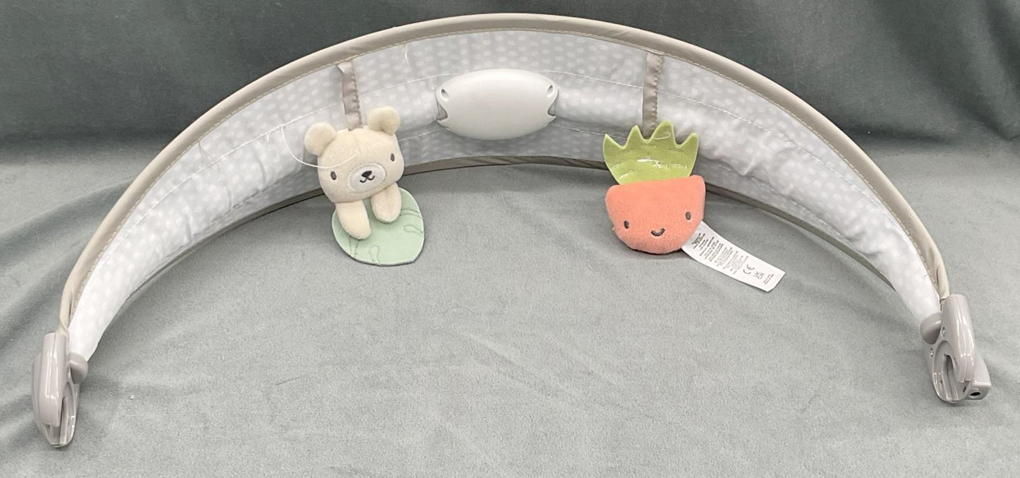 Ingenuity Inlighten Baby Bouncer Seat Nate Replacement Toy Light Up Arch Bear
