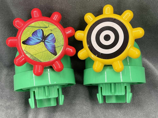 Baby Einstein SuperSeat Touch Tunes Replacement Pair Arch Supports Butterfly
