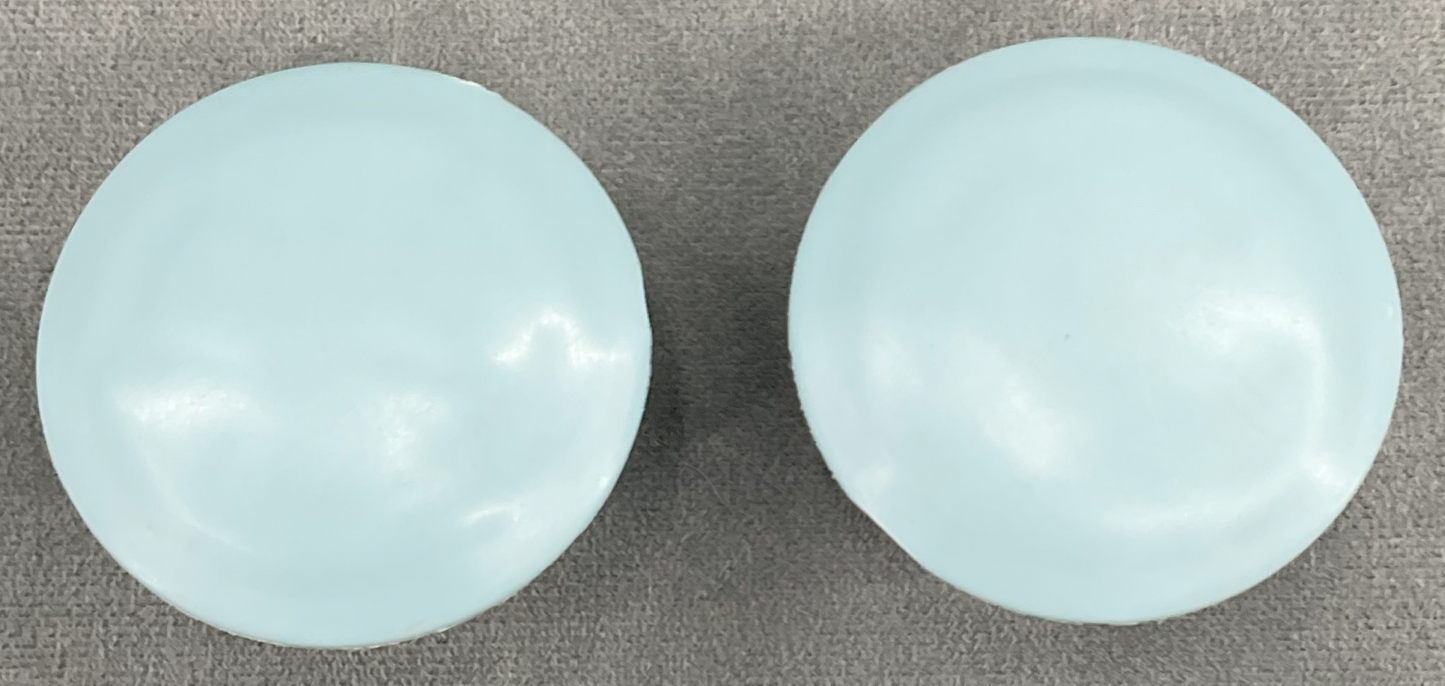 Fisher Price Space Saver Jumperoo Sweet Snugapuppy Replacement Pair Blue End Caps