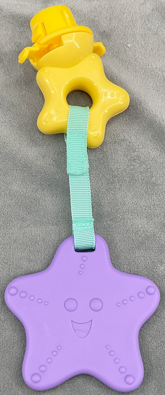 Bright Starts The Little Mermaid Sea Activity Jumper Replacement Yellow Hook Purple Star
