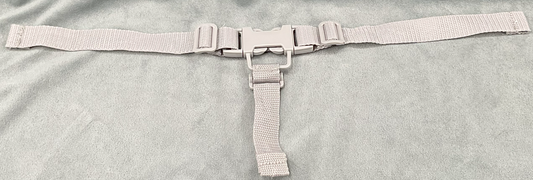 Baby Einstein SuperSeat Touch Tunes Replacement Gray 3 Point Harness Belt