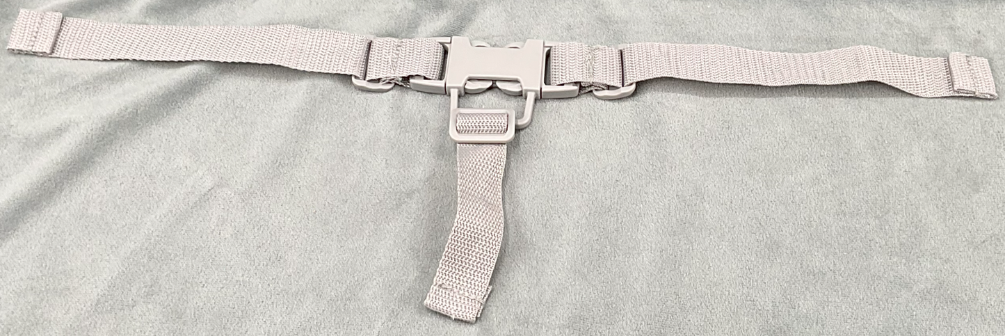 Baby Einstein SuperSeat Touch Tunes Replacement Gray 3 Point Harness Belt