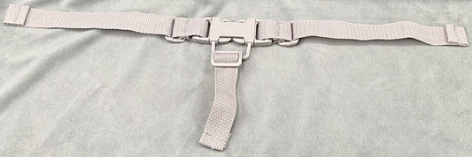 Baby Einstein SuperSeat Touch Tunes Replacement Gray 3 Point Harness Belt
