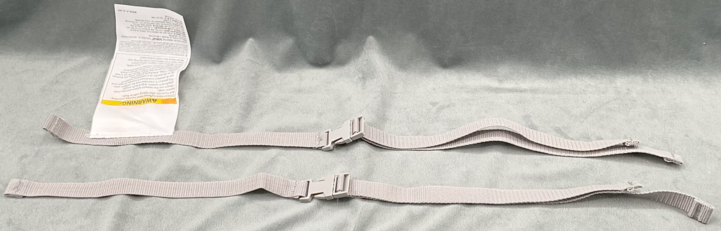Baby Einstein SuperSeat Touch Tunes Replacement Pair Gray Straps Chair