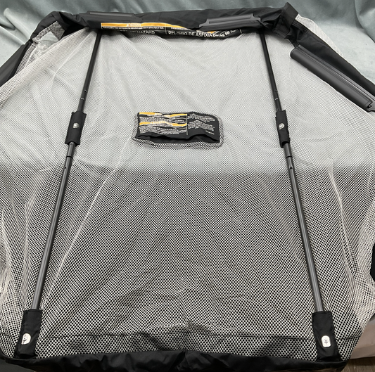 Graco Pack N Play Playard Kaden Replacement Black Bassinett Mesh Bars Crib