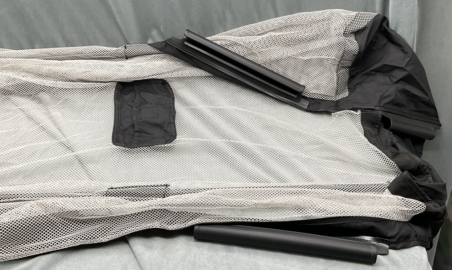 Graco Pack N Play Playard Kaden Replacement Black Bassinett Mesh Bars Crib