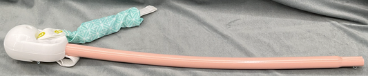 Fisher Price Blooming Fun Jumperoo Replacement Part Pink Pole With Spring Closed Top