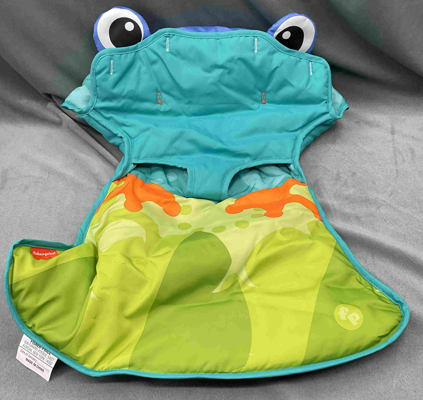 Fisher Price Sit Me Up Floor Seat Froggy Replacement Part Fabric Cover Frog