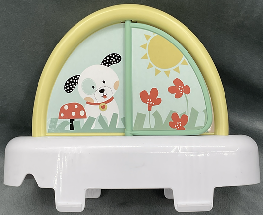 Fisher Price Activity Center Table SnugaPuppy Replacement MIrror Flip Book Toy