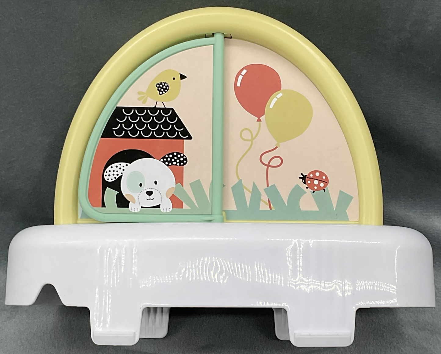 Fisher Price Activity Center Table SnugaPuppy Replacement MIrror Flip Book Toy