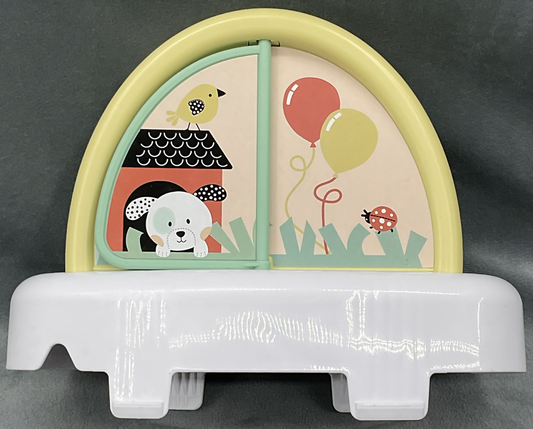 Fisher Price Activity Center Table SnugaPuppy Replacement MIrror Flip Book Toy