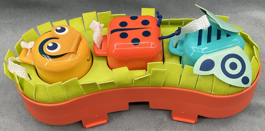 Fisher Price Sit Stand Activity Center Play Safari Replacement Sensory Shapes Bugs Toy