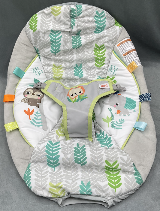 Bright Starts Jungle Vines Comfy Bouncer Replacement  Fabric Seat Cover