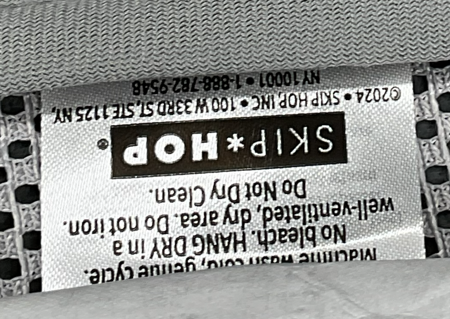 Skip Hop Bathtub Moby Replacement Part Bath Sling Gray