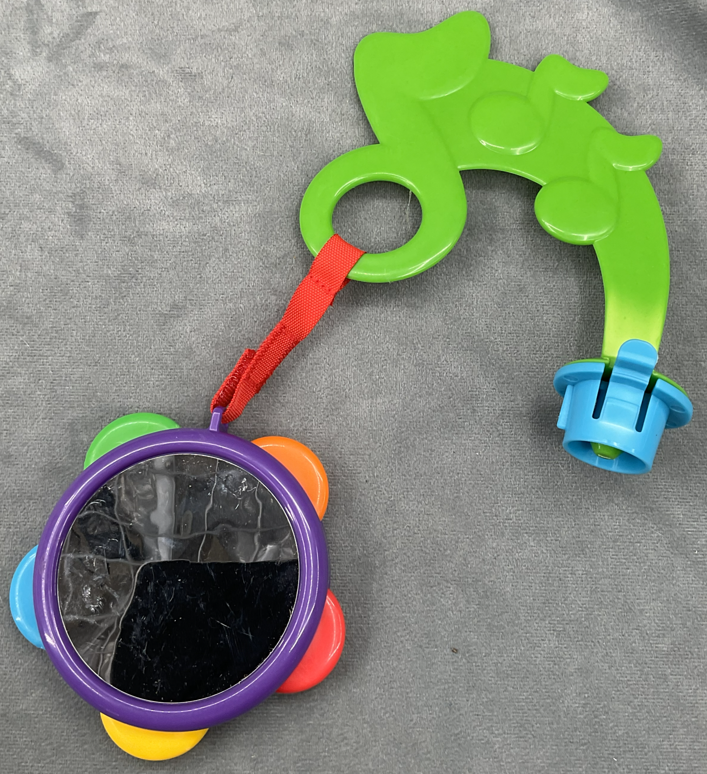 Baby Einstein Neighborhood Symphony Activity Jumper Replacement Tambourine Toy Mirror