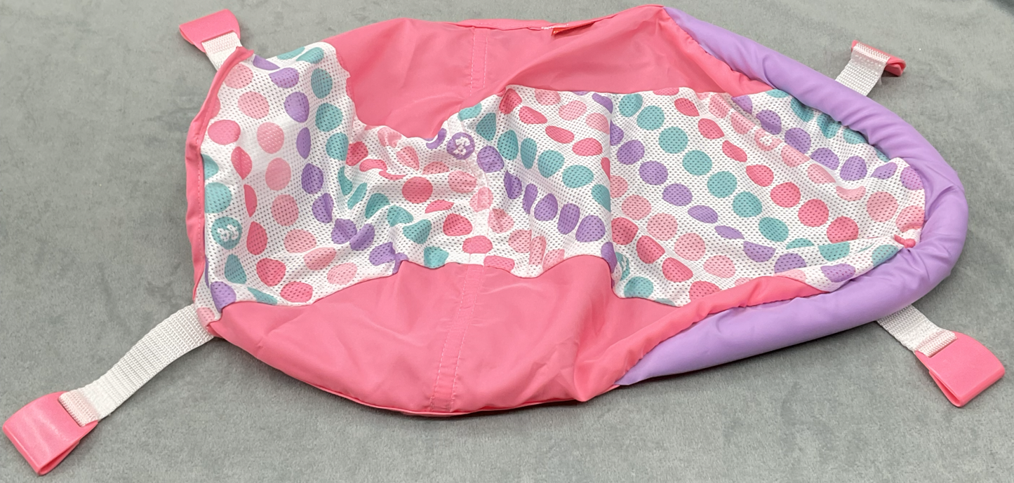 Fisher Price Bathtub Bath 4 in 1 Pink Replacement Pink Purple Sling Hammock
