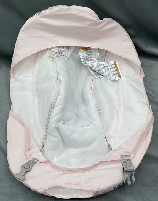 Bright Starts Rosy Vines Comfy Bouncer Replacement Pink Fabric Seat Cover