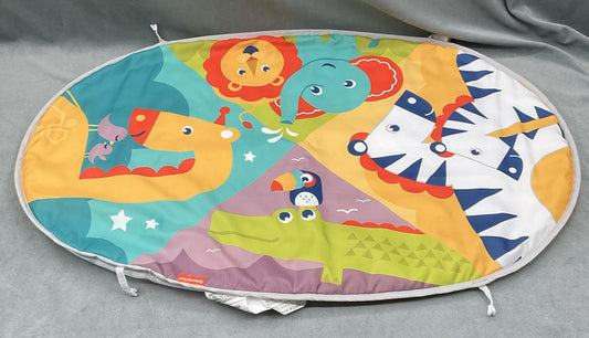 Fisher Price Sit Stand Activity Center Play Safari Replacement Fabric Mat Floor