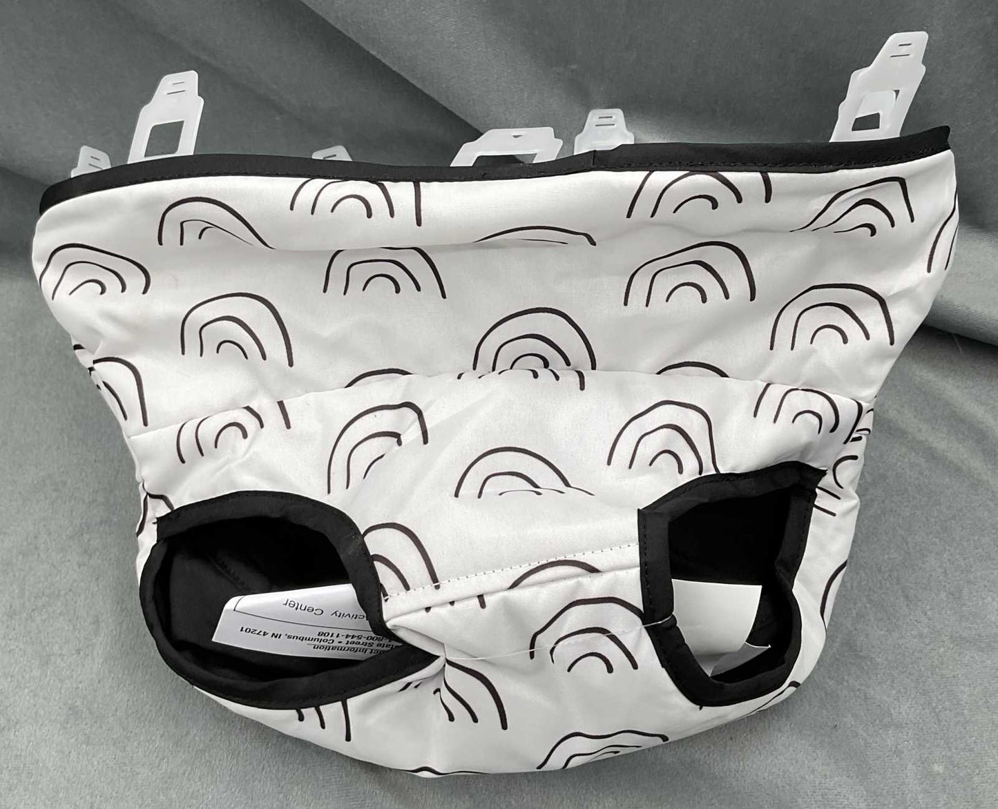 Tiny Love How I Grow Black & White Activity Center Replacement Fabric Seat Cover
