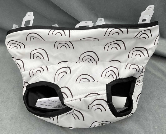 Tiny Love How I Grow Black & White Activity Center Replacement Fabric Seat Cover