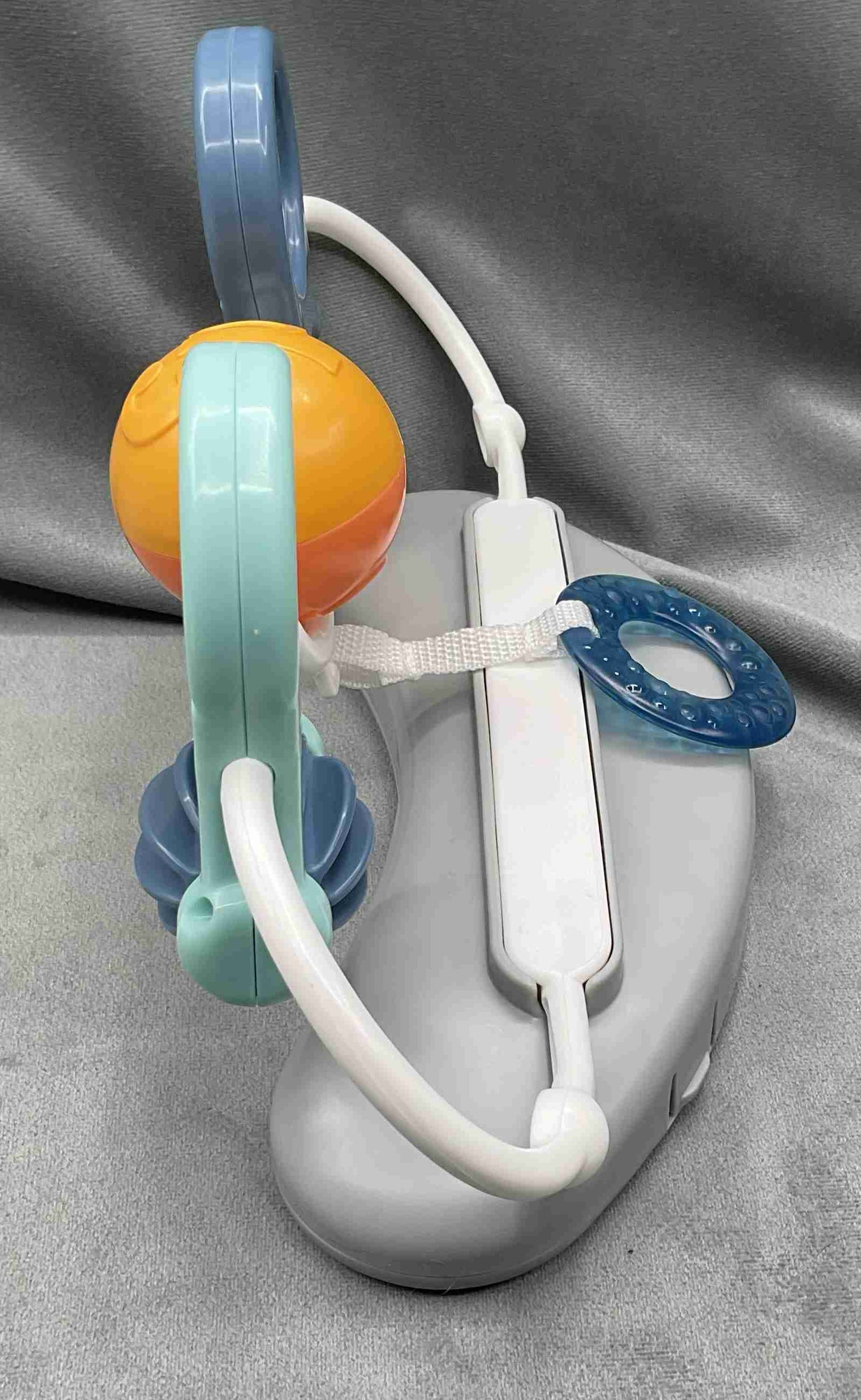 Fisher Price Sit Me Up Floor Seat Peguin Island Replacement Part Toy Bar Spinning